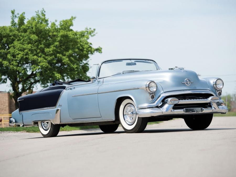  Oldsmobile 98 Fiesta Convertible 1953 года  (фото 6 из 87)